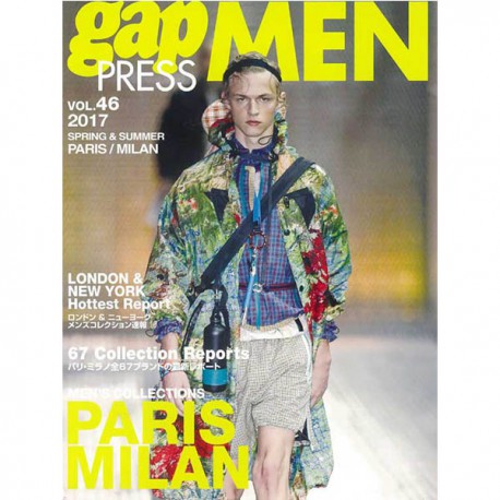 GAP PRESS MEN 46 PARIS- MILAN S-S 2017 Shop Online, best price