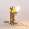 SELETTI MOUSE LAMP GOLD Shop Online, best price