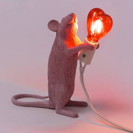SELETTI MOUSE LAMP LOVE EDITION Shop Online, best price