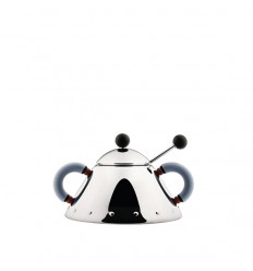 ALESSI SUGAR BOWL WITH SPOON 9097 Shop Online, best price