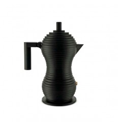 ALESSI - PULCINA ESPRESSO COFFEE MAKER BLACK Shop Online, best