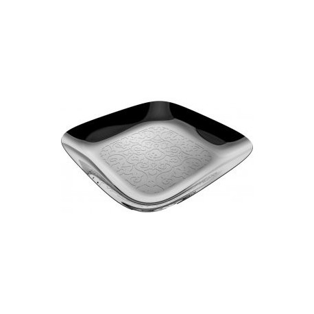 DRESSED SQUARE TRAY ALESSI Shop Online, best price