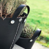 TADE '- Large basket with handles in recycled tire