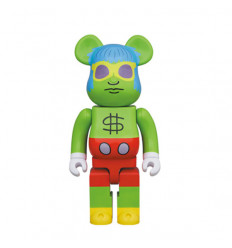 1000% Bearbrick KEITH HARING ANDY MOUSE