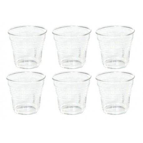 6 COFFEE CUPS IN GLASS SELETTI Shop Online, best price