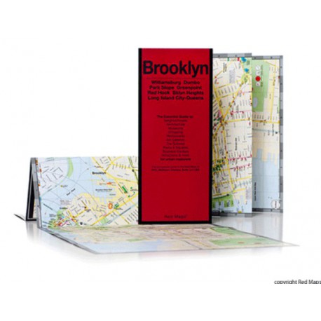 RED MAP BROOKLYN / WILLIAMSBURG Shop Online, best price