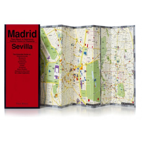 MAPPA MADRID / SIVIGLIA RED MAP Miglior Prezzo