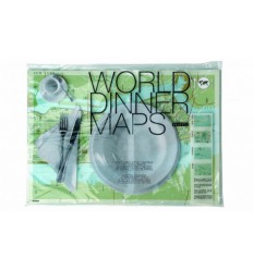 PLACEMAT WORLD MAPS SELETTI Shop Online, best price