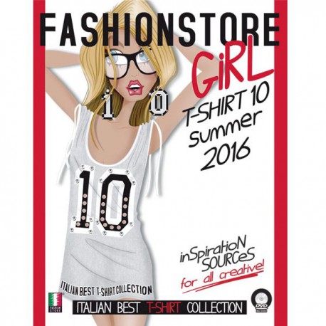 Fashionstore - Girl T-Shirt Vol. 10 incl. DVD S/S 2016 Miglior Prezzo
